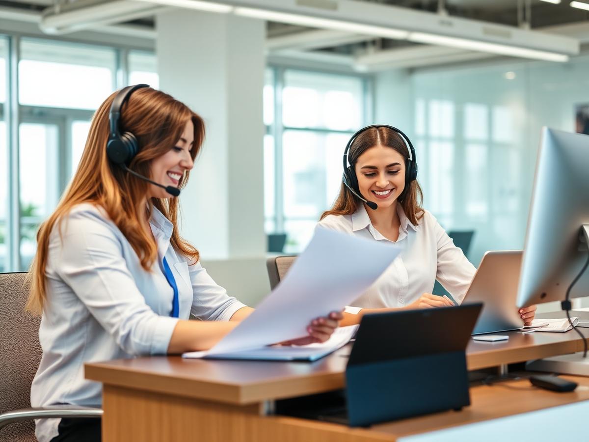 Aarsal travel consultants helping a customer