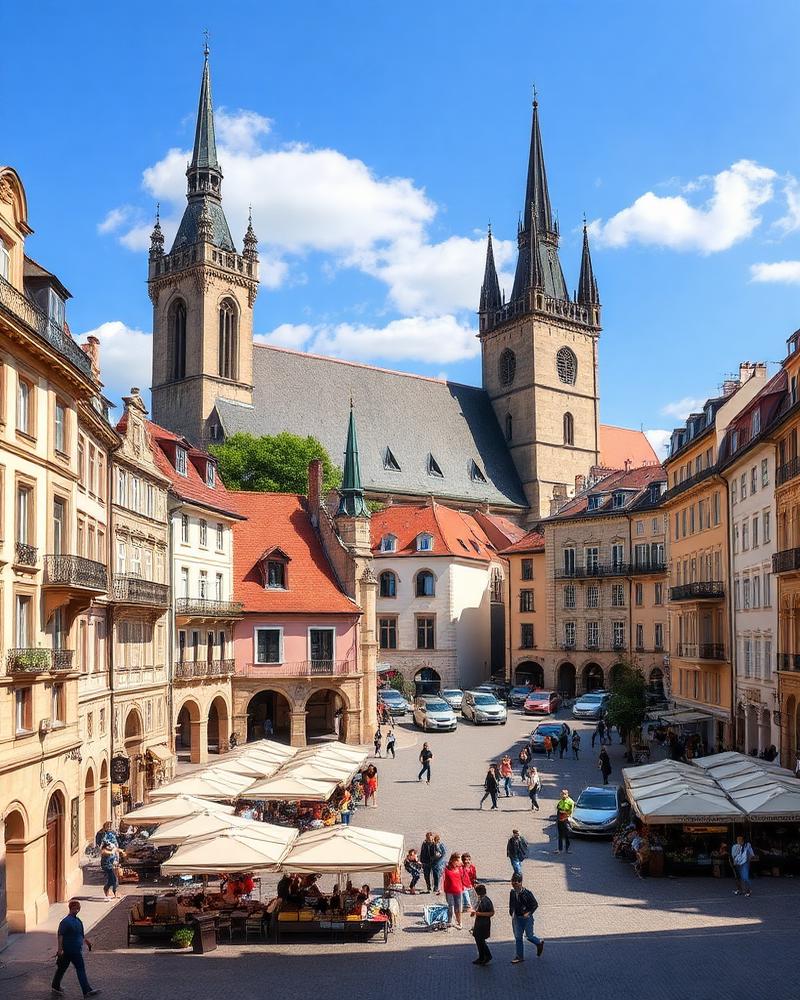 Europe holiday scenery
